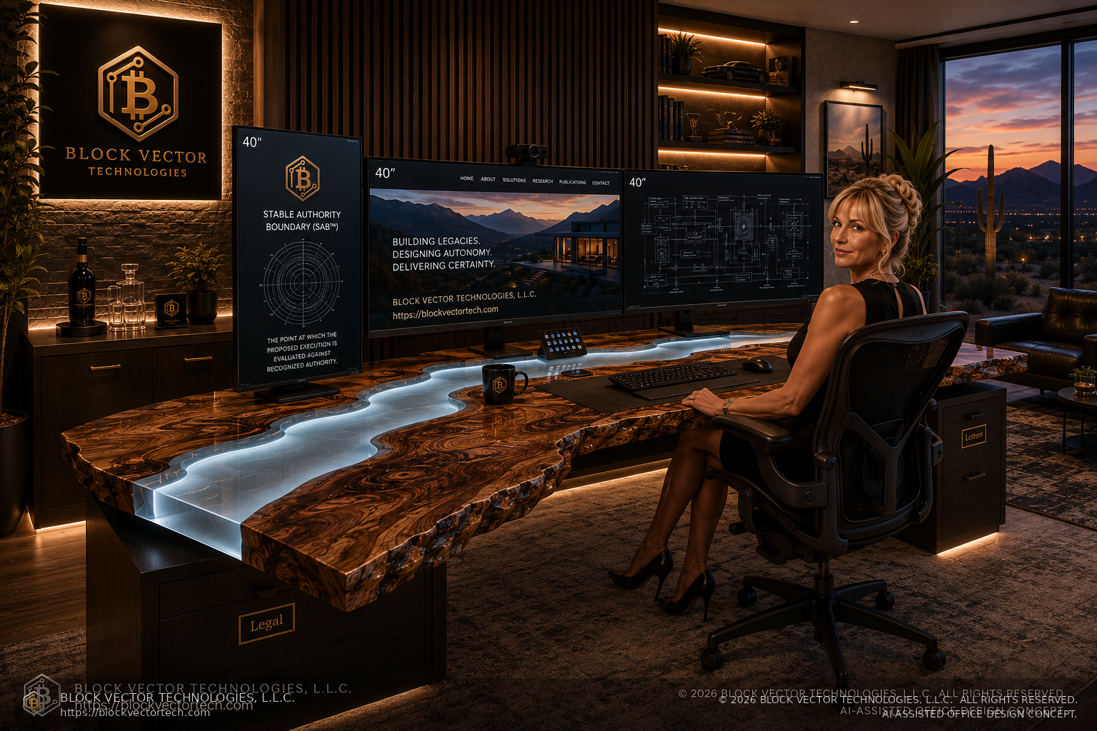 Alt Luxury Workstation Executive Office