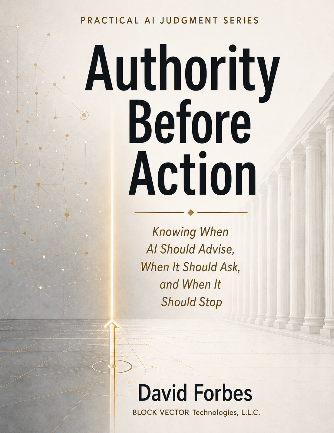 Cover of Authority Before Action by David Forbes